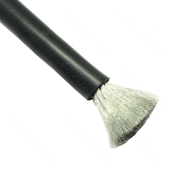 Силиконовый провод 2 awg черный